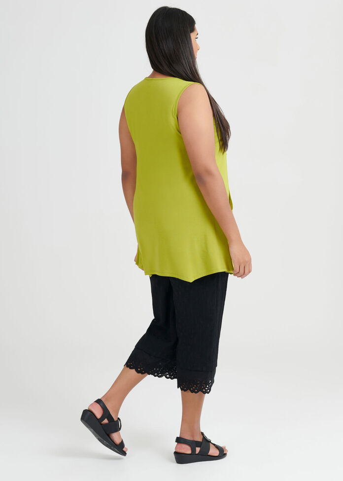 Bamboo Capri Tank, , hi-res