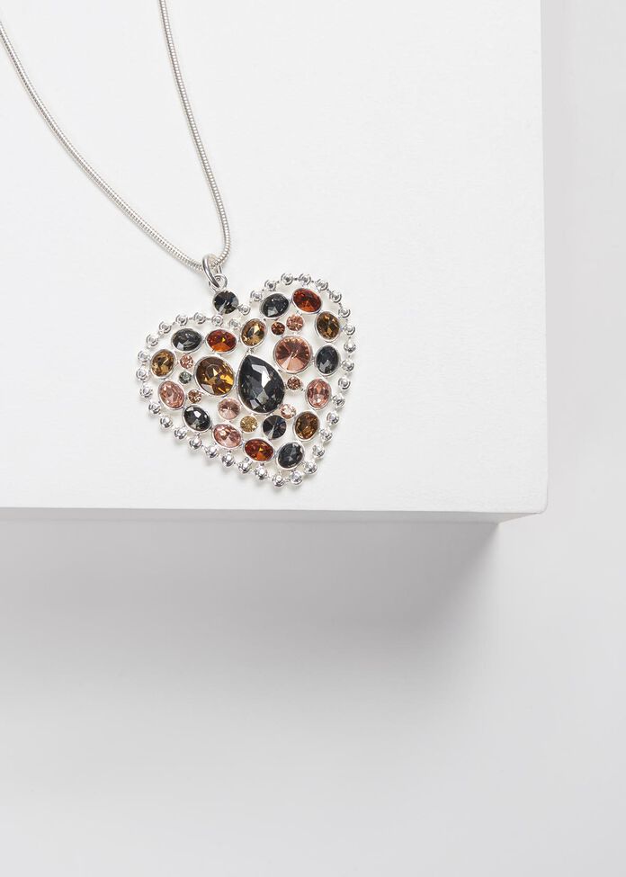 Prism Heart Necklace, , hi-res