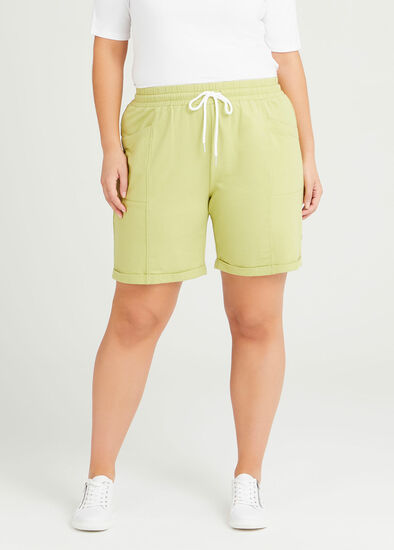 Plus Size Organic Jasmine Sweat Short