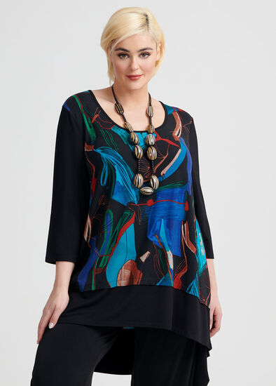 Plus Size Bellagio Top