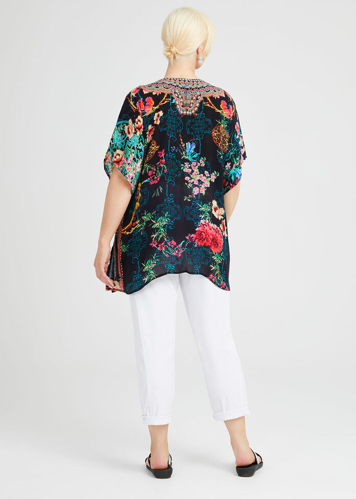 Natural Flower Power Top, , hi-res