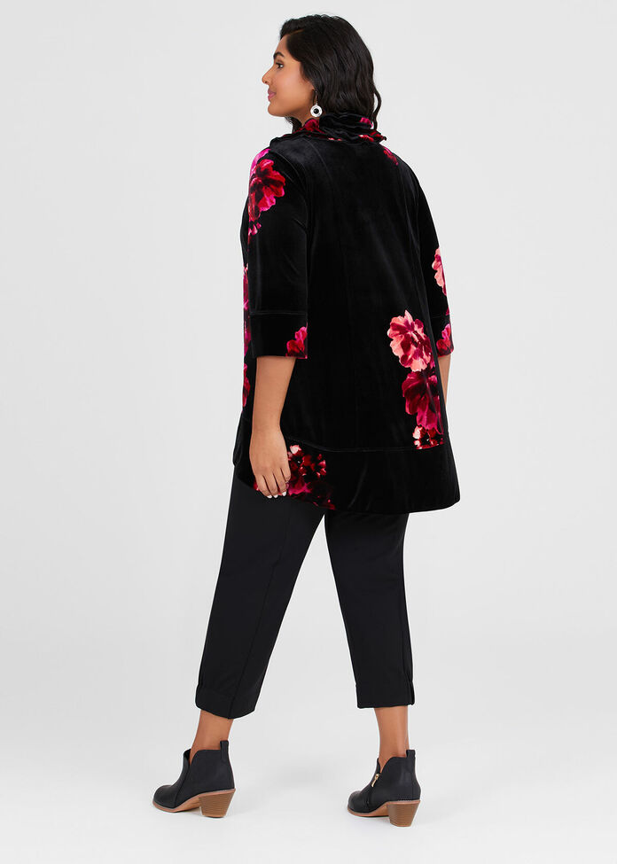 Midnight Rose Cardigan, , hi-res