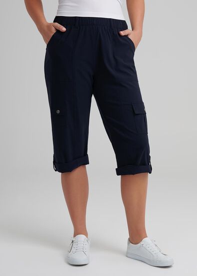 Plus Size High Tide Crop Pant