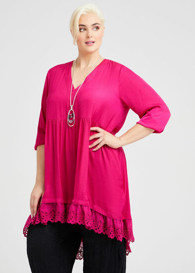 Plus Size Luxe Boho Tunic