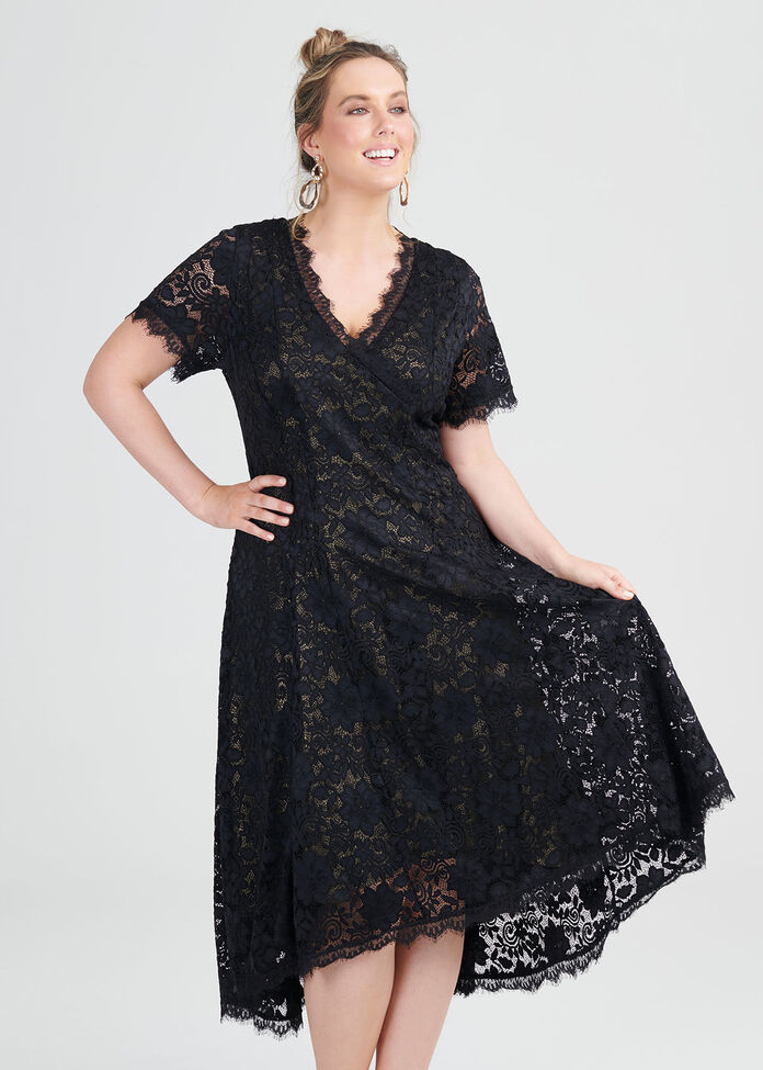 Talia Lace Dress, , hi-res