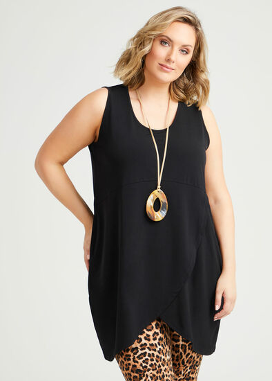 Plus Size Recycled Effortless Tank