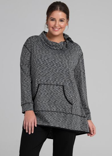 Plus Size Spacedye Active Top