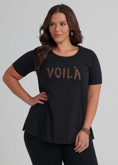 Plus Size Voila Organic Tee