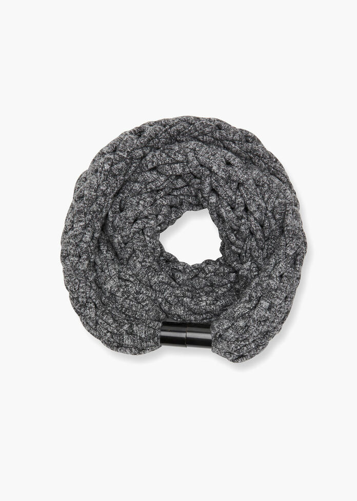 Braided Magnetic Scarf, , hi-res