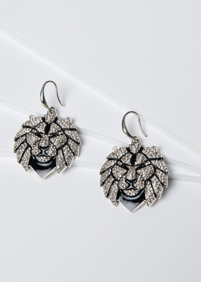 Leo Earrings, , hi-res