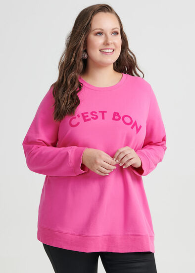 Cest Bon Organic Sweat Top