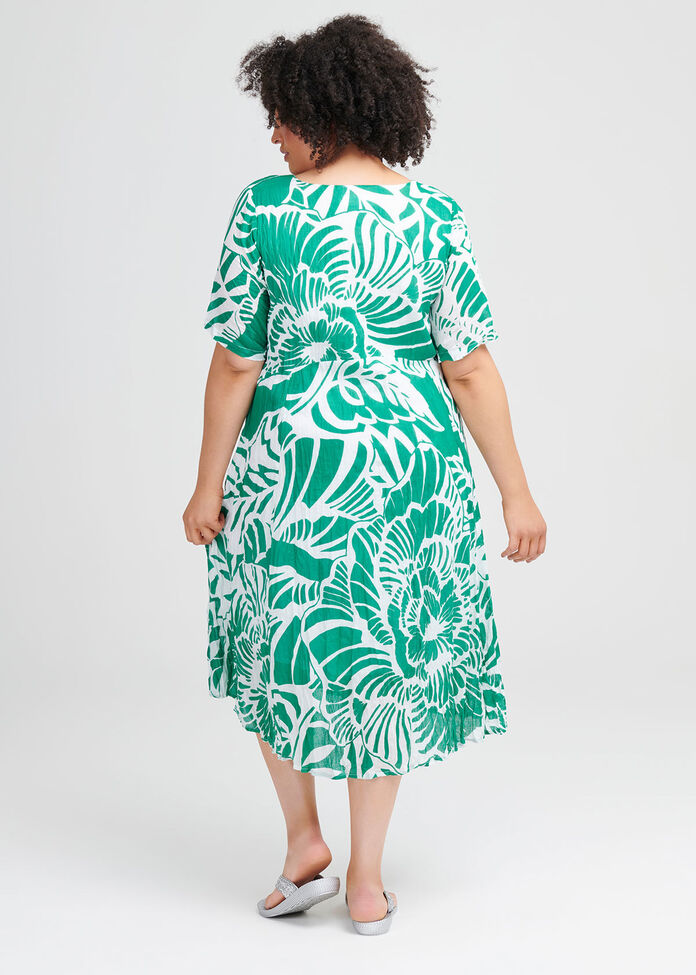 Cotton Tropics Dress, , hi-res