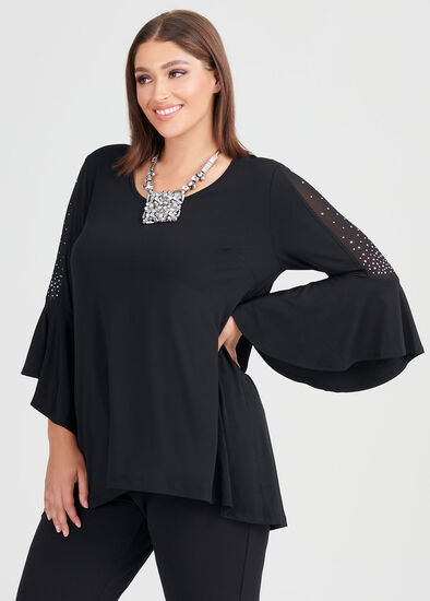 Plus Size Amalia Sparkle Top