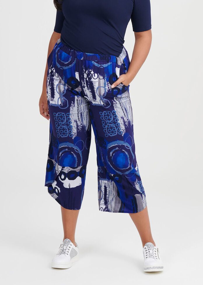 Viscose Indigo Vibes Pant, , hi-res