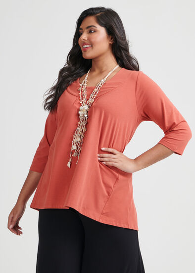 Plus Size Sophia Cotton Top