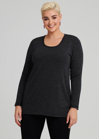 Plus Size Sanctuary Stripe Top