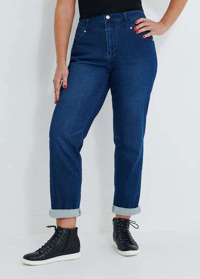 Plus Size Tall Easy Fit Denim Jean