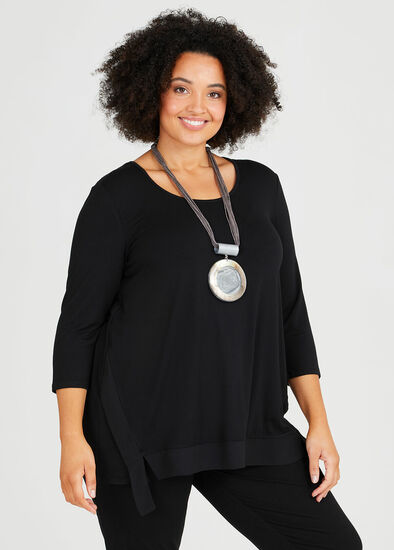 Plus Size Wintere Escape Natural Top