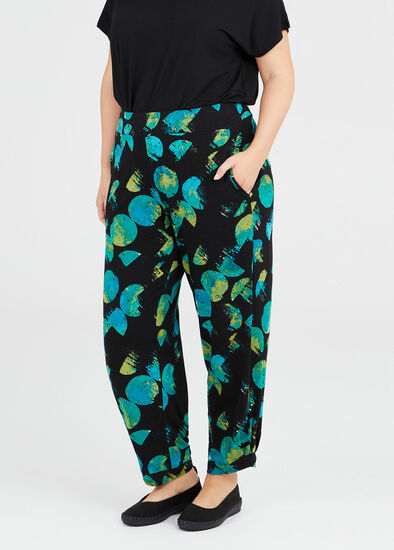 Plus Size Ombre Spot Bamboo Pant