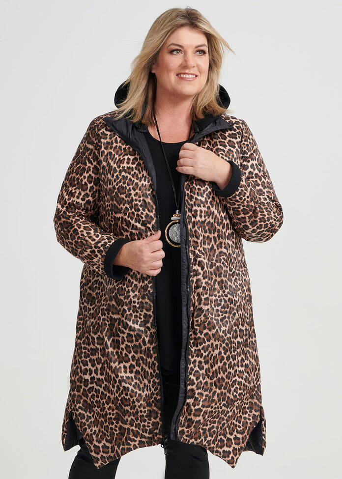 Luxe Puffer Coat, , hi-res