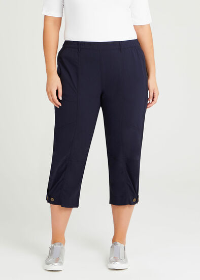 Plus Size Wanderlust Cargo Crop Pant