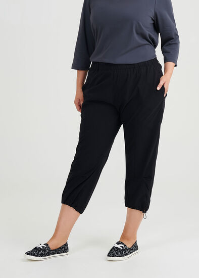 Plus Size Panama Crop Pant