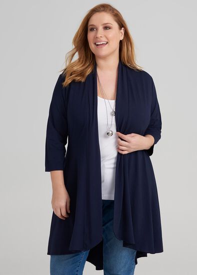 Plus Size Bamboo Ultimate Cardi