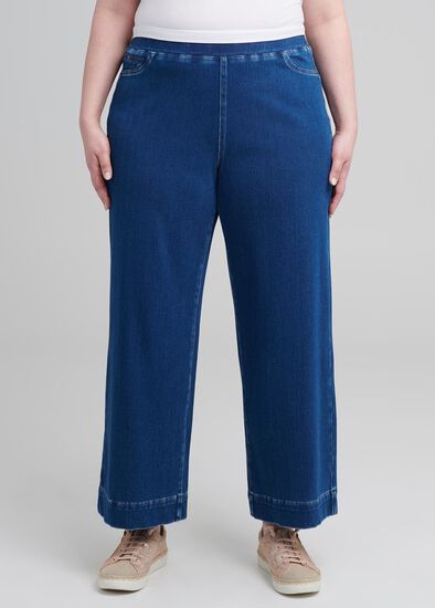 Plus Size Tall Bestfriend Wide Leg Jean