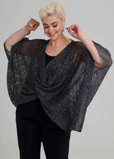 Glisten Twist Poncho