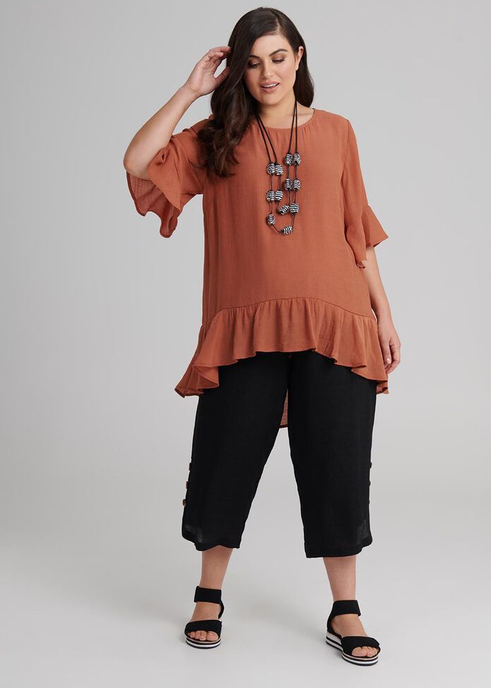 Norah Flowy Top, , hi-res