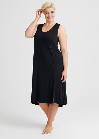 Plus Size Bamboo Night Nightie