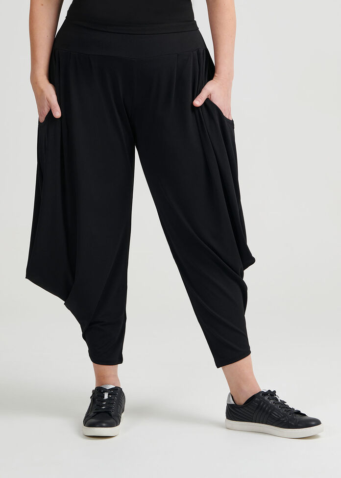 Petite Genie Drape Pant, , hi-res