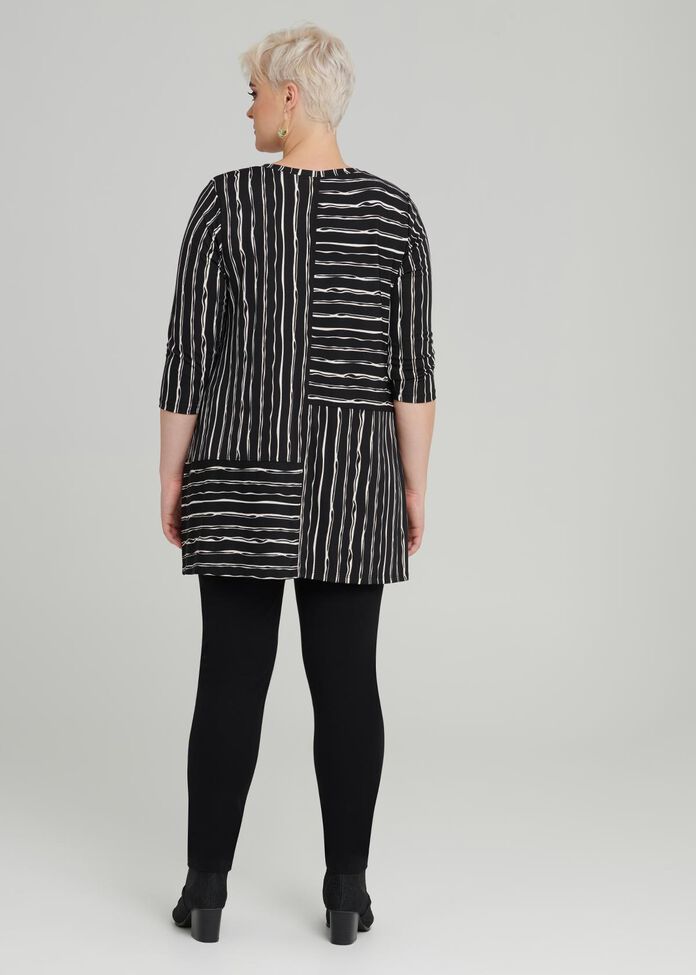 Chalk Stripe Top, , hi-res