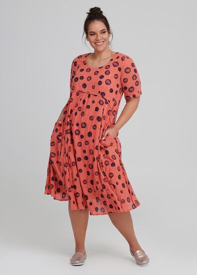 Plus Size Eden Spot Dress