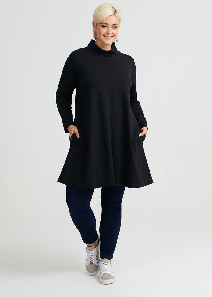 Coco Mock Neck Tunic, , hi-res