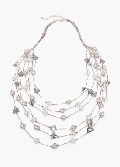 Trillion Crystal Necklace