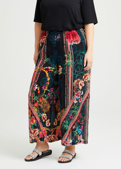 Plus Size Natural Flower Power Pant