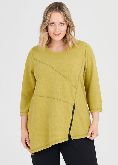 Plus Size Sophia Marle Waffle Top