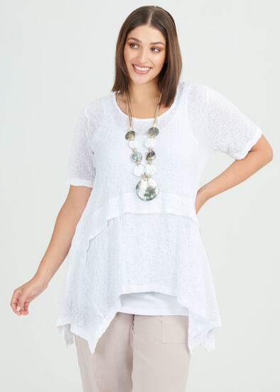 Plus Size Whisper Cotton Tunic