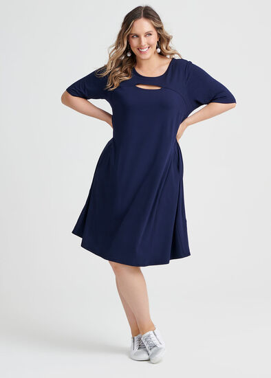 Plus Size Moda Bamboo Dress