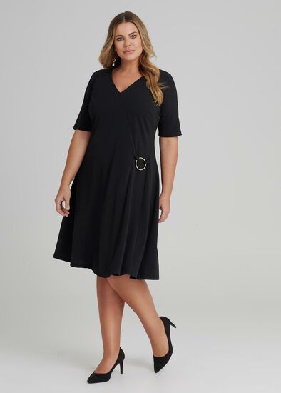 Plus Size Synergy Wrap Dress