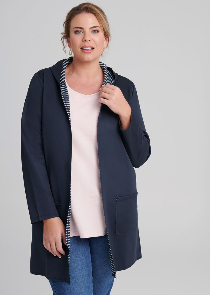 Weekend Hooded Cardigan, , hi-res