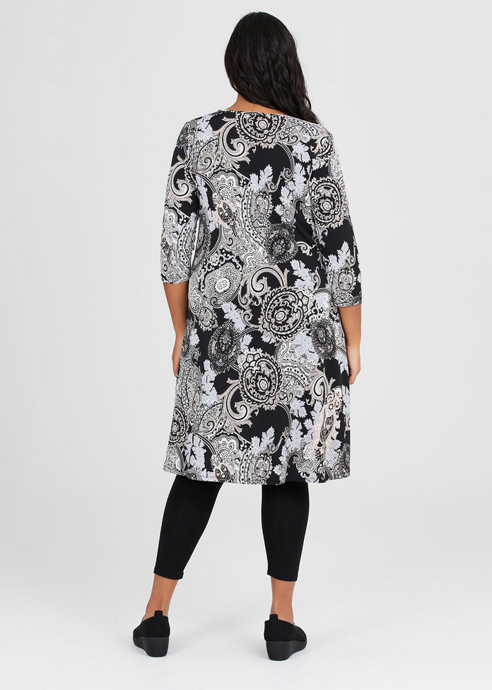 Perfect Paisley Dress, , hi-res