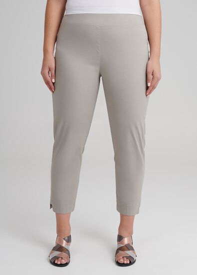 Plus Size Tencel Trapeze Pant