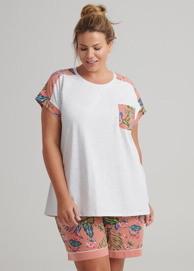 Plus Size Tribal Pj Tee