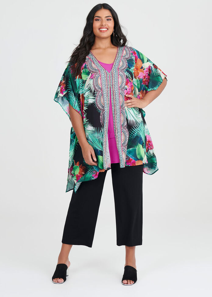 Wategos Viscose Kimono, , hi-res