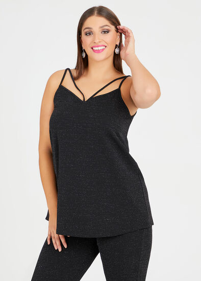 Plus Size Natalie Lurex Cami