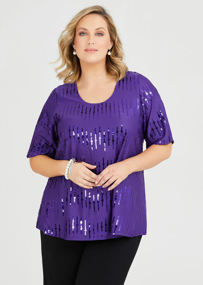 Monte Carlo Sequin Top, , hi-res