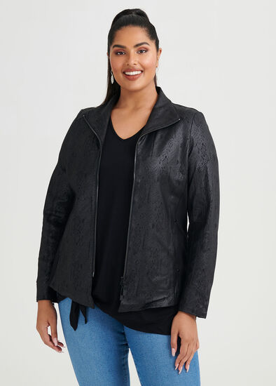 Plus Size Society Ponti Jacket