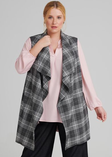 Plus Size Close The Deal Vest